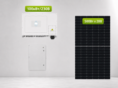 EcoGrid 100кВт ☼ сетевая трехфазная СЭС
